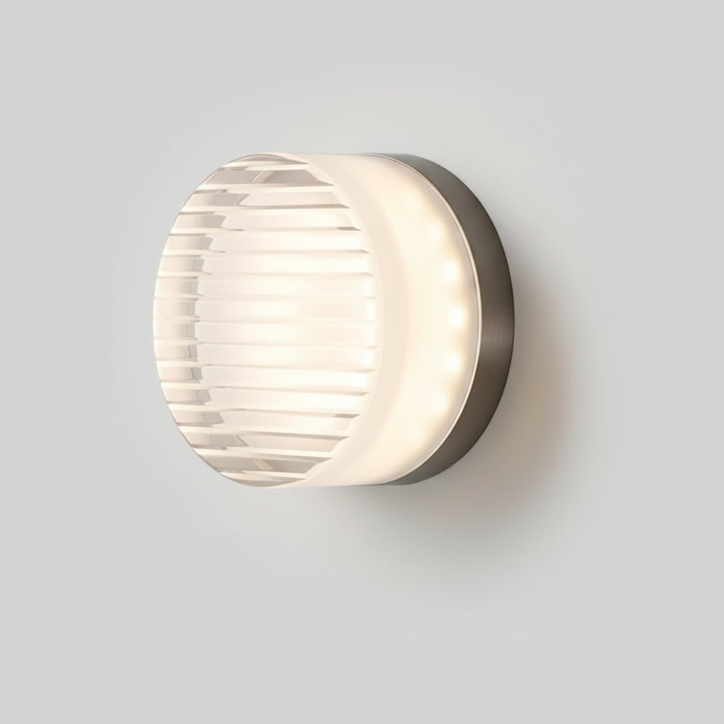 Circular Glass Wall Lamp — Modern LED Sconce 13