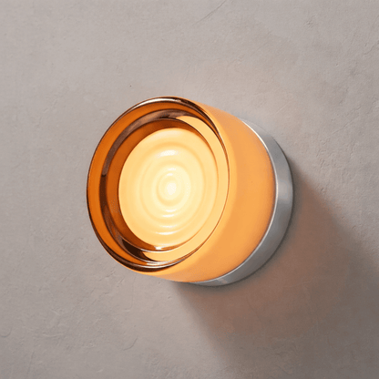 Circular Glass Wall Lamp — Modern LED Sconce 18
