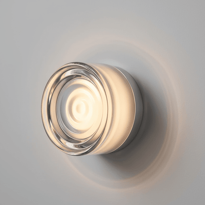 Circular Glass Wall Lamp — Modern LED Sconce 22