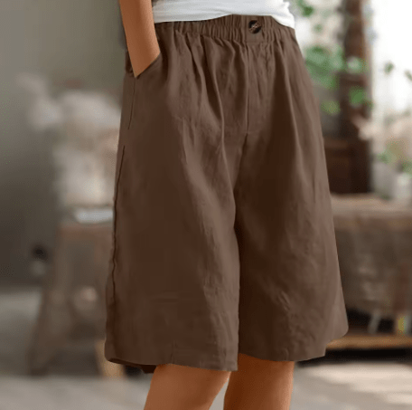 Comfort Shorts with Breathable Elastic Waist 12