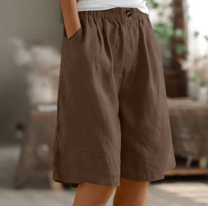 Comfort Shorts with Breathable Elastic Waist 12