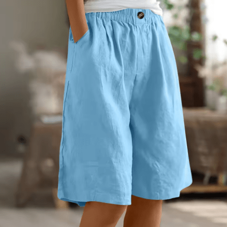 Comfort Shorts with Breathable Elastic Waist 7