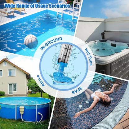 Cordless 3-in-1 Pool Vacuum — Rechargeable Cleaner 6