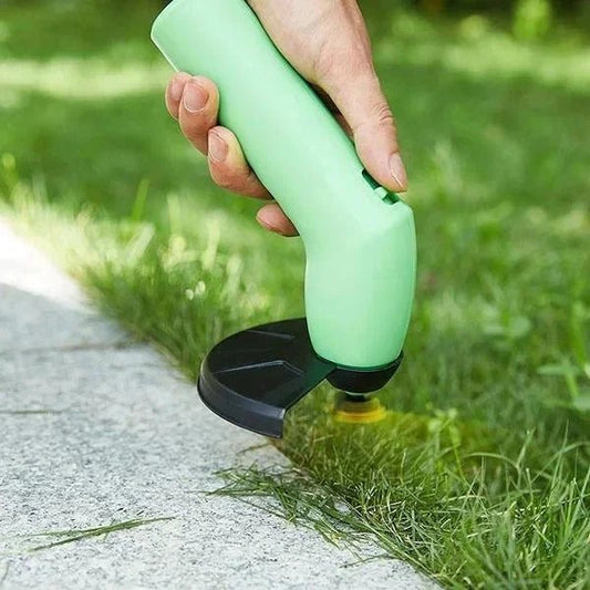 Cordless Mini Grass Trimmer with Adjustable Head 1