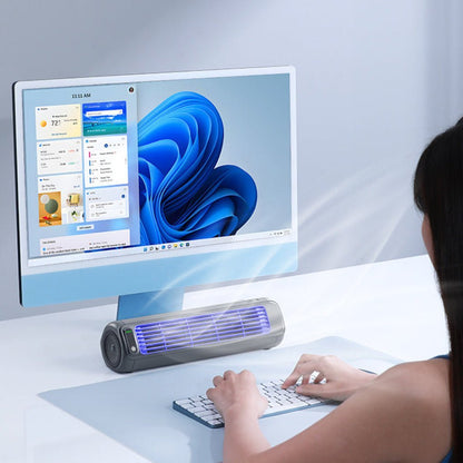 Cordless Portable Air Cooler — Rotating Airflow, USB 5