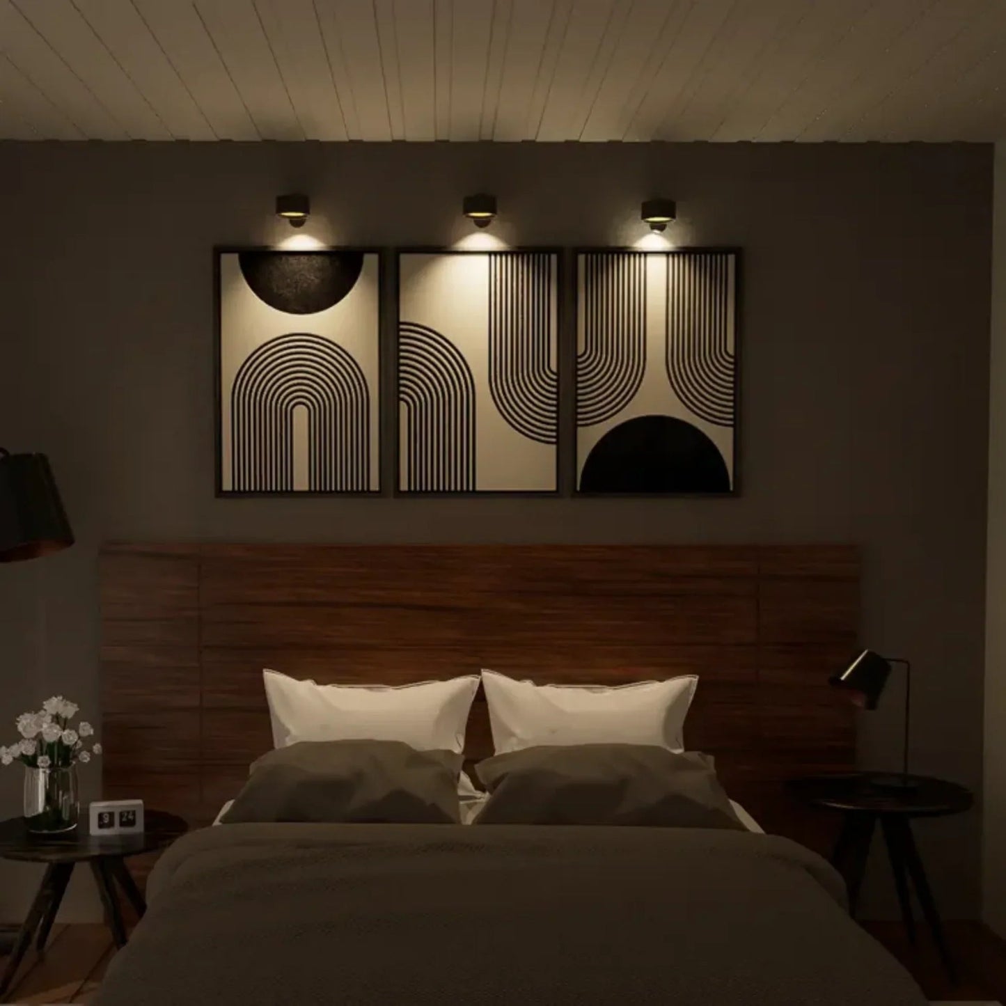 Cordless Wall Light — 360° Rotation, 3 Brightness 7