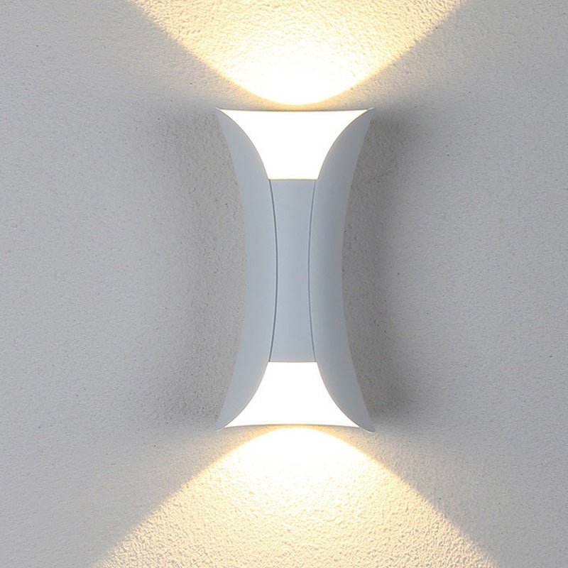 Curved LED Wall Light — IP65 Waterproof Outdoor 3