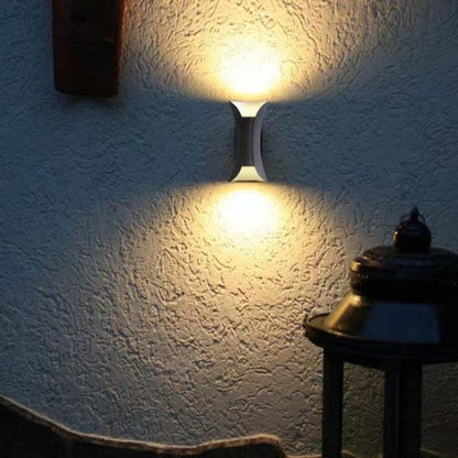 Curved LED Wall Light — IP65 Waterproof Outdoor 5