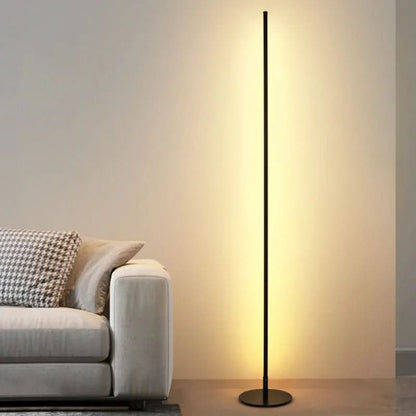Dimmable Metal Floor Lamp — Warm Living Room Light 1