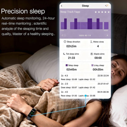 ECG Fitness Smartwatch — Health Tracking IP67 9