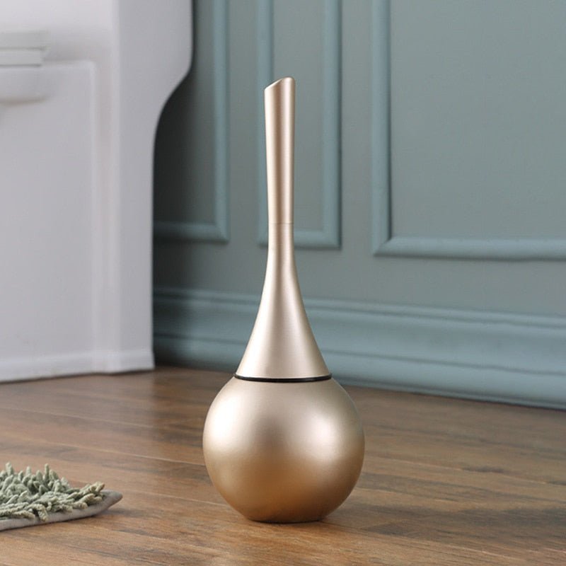 Elegant Toilet Brush With Space-Saving Base 2