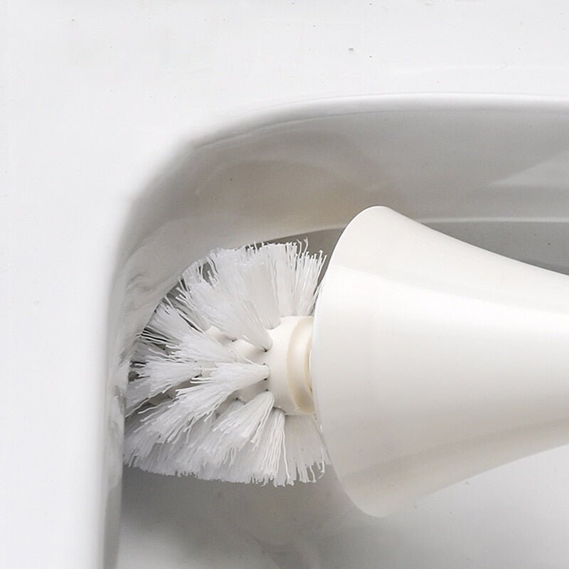 Elegant Toilet Brush With Space-Saving Base 9
