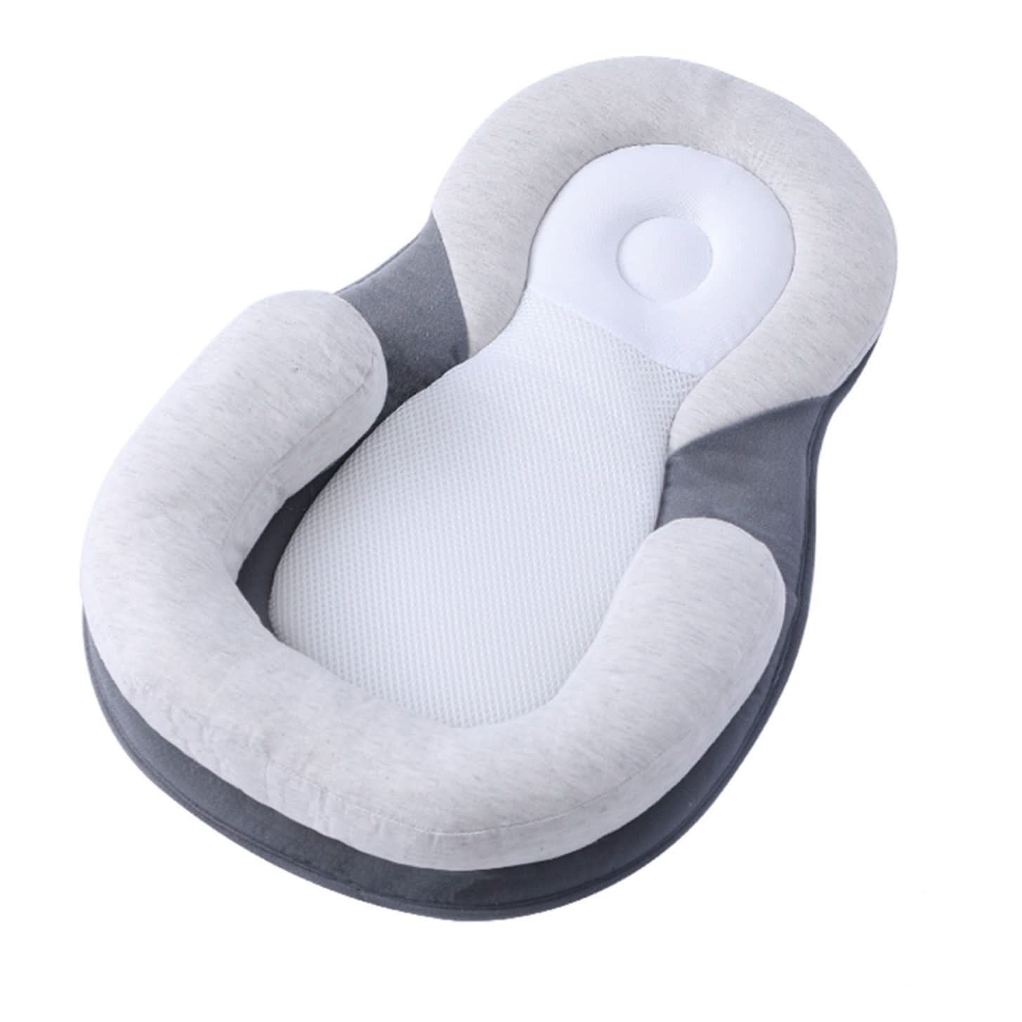 Ergonomic Baby Pillow — Safe Back-Sleep Head Support 14