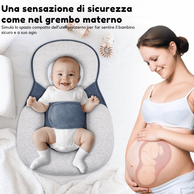 Ergonomic Baby Pillow — Safe Back-Sleep Head Support 3