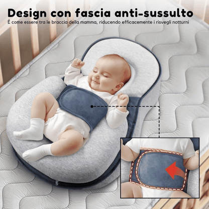 Ergonomic Baby Pillow — Safe Back-Sleep Head Support 5