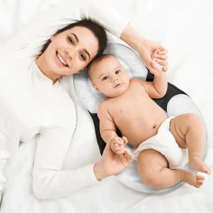 Ergonomic Baby Pillow — Safe Back-Sleep Head Support 6