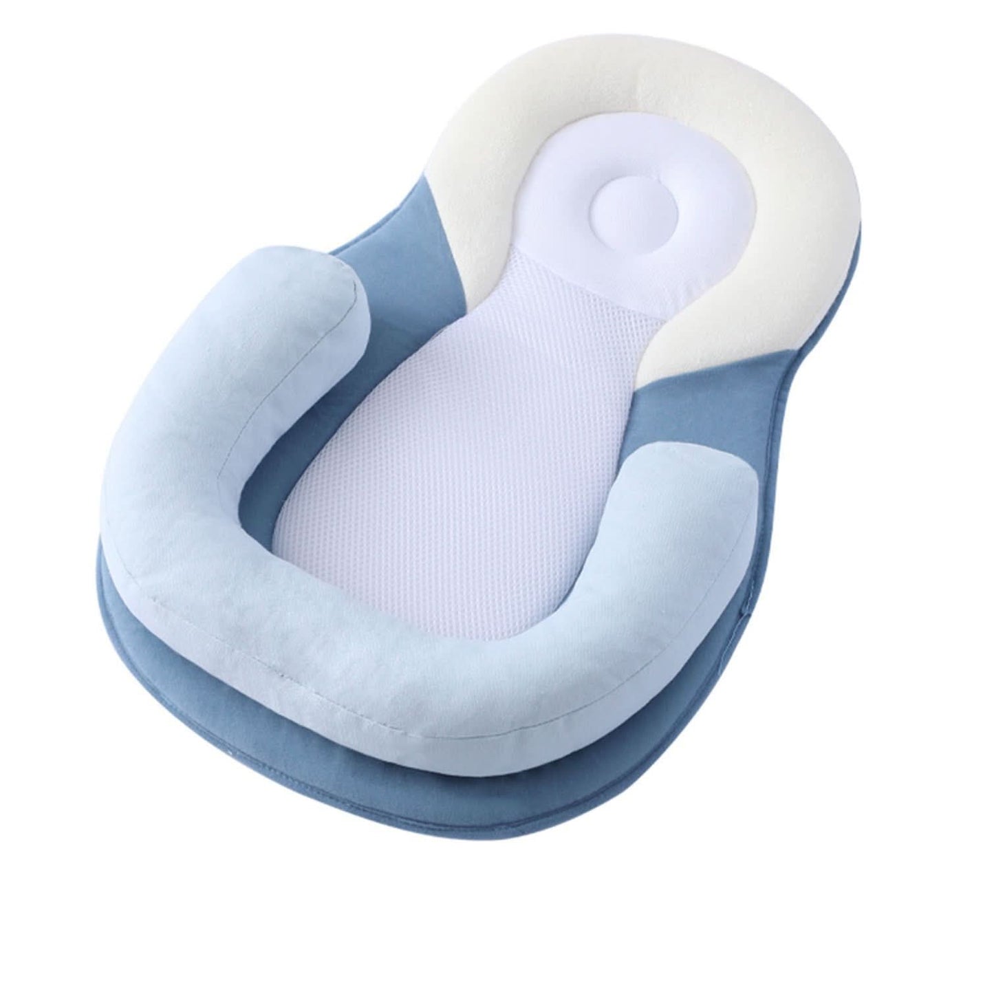 Ergonomic Baby Pillow — Safe Back-Sleep Head Support 9