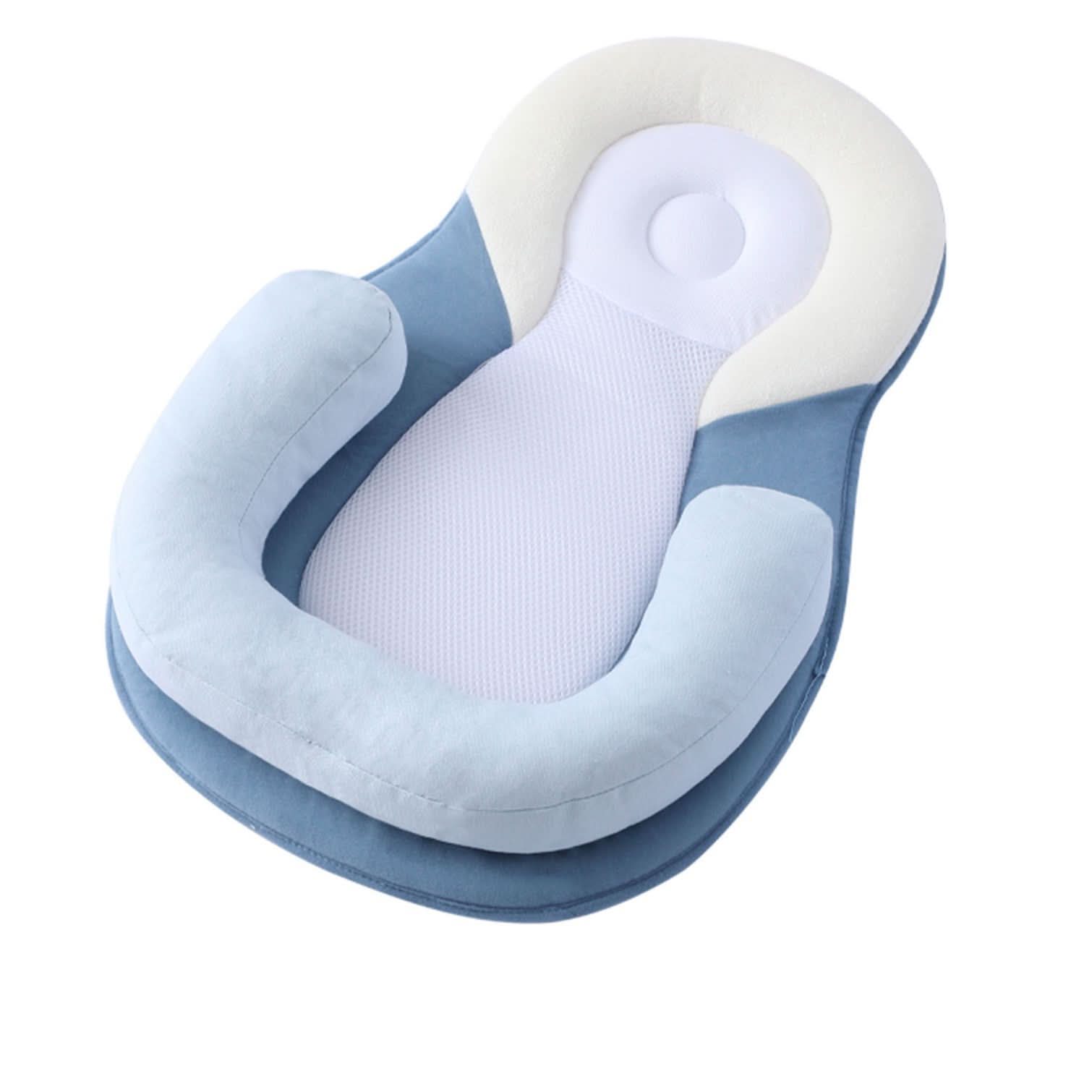 Ergonomic Baby Pillow — Safe Back-Sleep Head Support 9