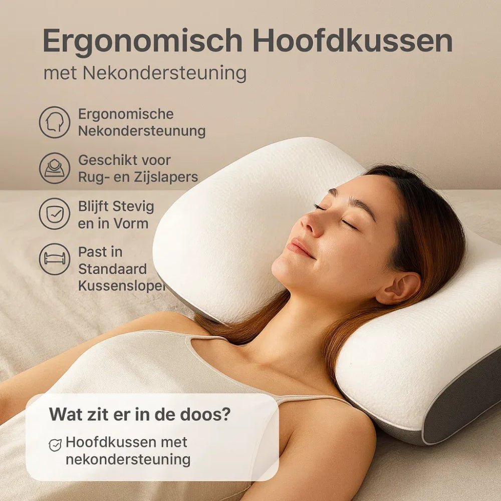 Ergonomic Cervical Pillow With Neck Support 4