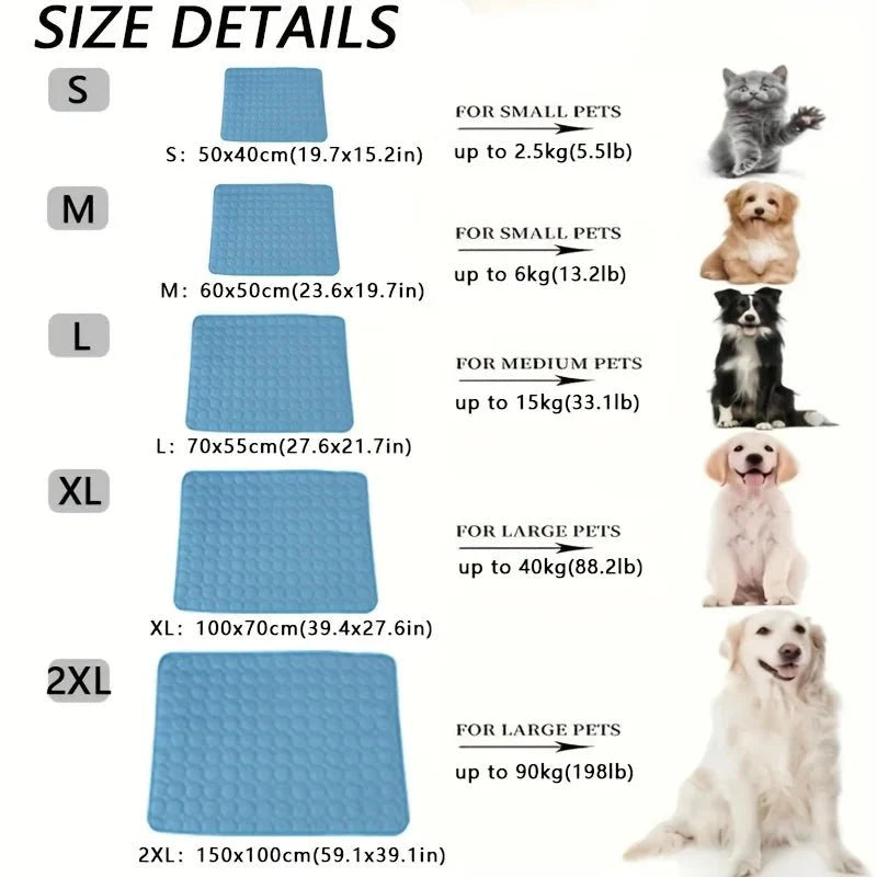 Extra Large Cooling Mat for Dogs and Cats 3