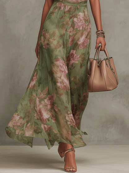 Floral Halter Maxi Dress — Breezy Summer Elegance 4