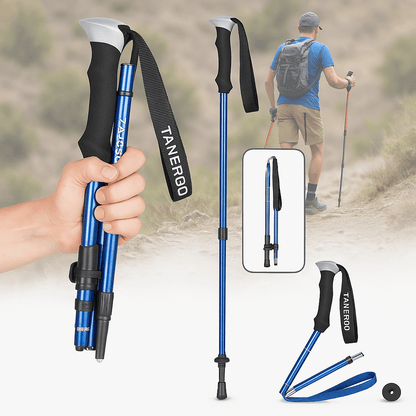 Foldable Trekking Poles — Adjustable Ergonomic Grip 5