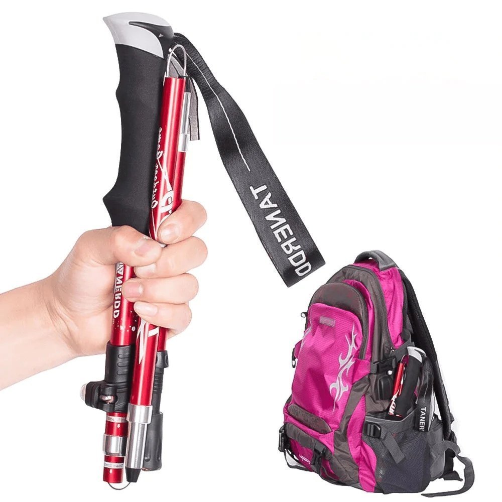 Foldable Trekking Poles — Adjustable Ergonomic Grip 9