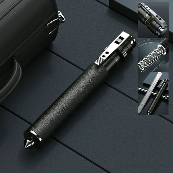 Folding Trekking Pole — Automatic Open, Non-Slip Grip 2