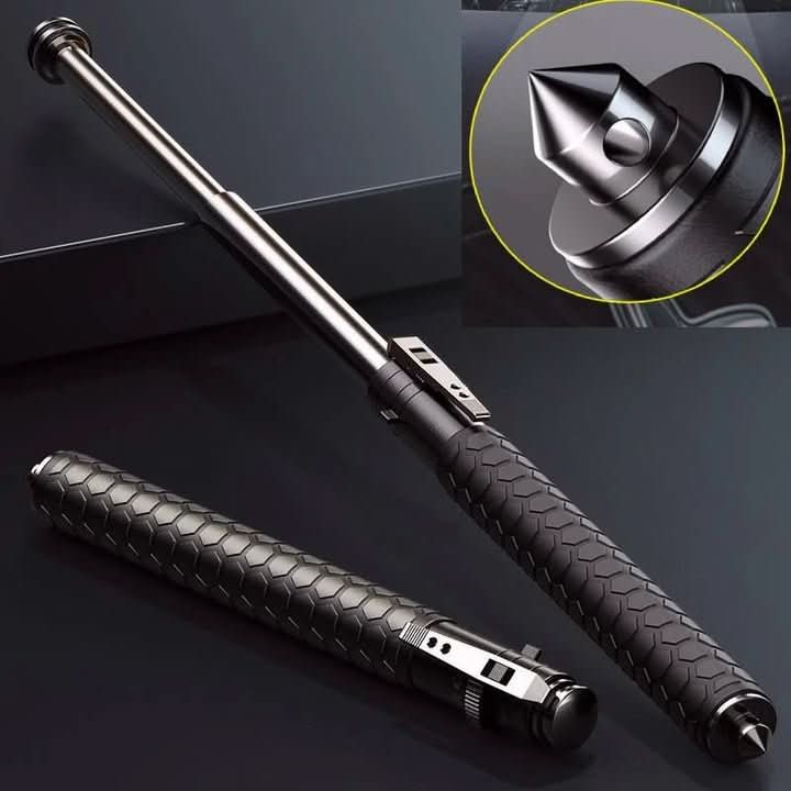 Folding Trekking Pole — Automatic Open, Non-Slip Grip 3