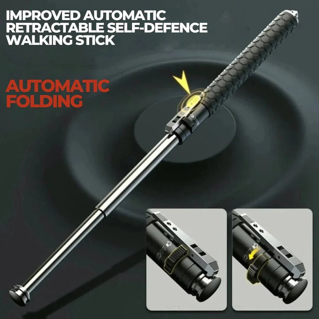 Folding Trekking Pole — Automatic Open, Non-Slip Grip 6