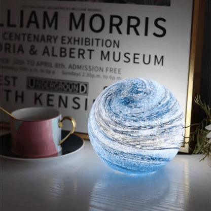 Glass Moon Lamp — 16 Colors with Remote Control 7