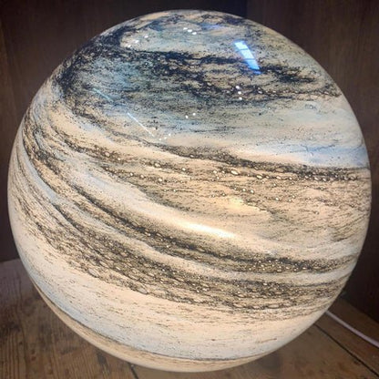 Glass Moon Lamp — 16 Colors with Remote Control 9