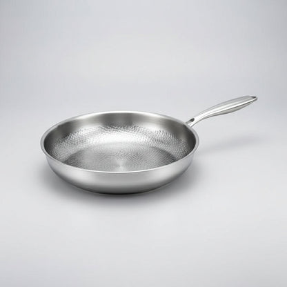 Hammered Titanium Nonstick Pan — Even Heat Cooking 10