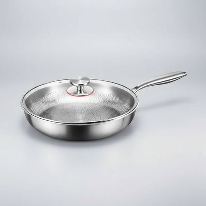 Hammered Titanium Nonstick Pan — Even Heat Cooking 7
