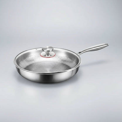 Hammered Titanium Nonstick Pan — Even Heat Cooking 8