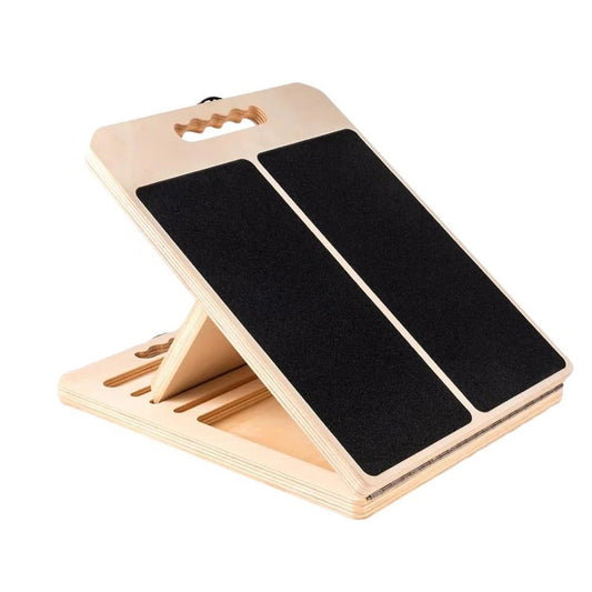 Adjustable Wooden Slant Board for Calf Stretching