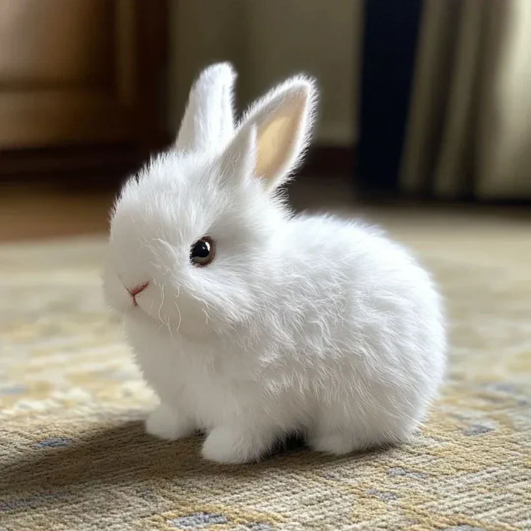 Interactive Plush Bunny With Realistic Sounds & Motion 3