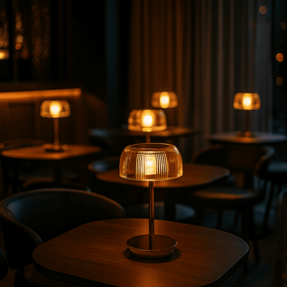 Jellyfish LED Table Lamp — Rechargeable Touch USB-C 1