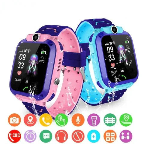 Kids GPS Smartwatch — Waterproof with SOS & School Mode 5