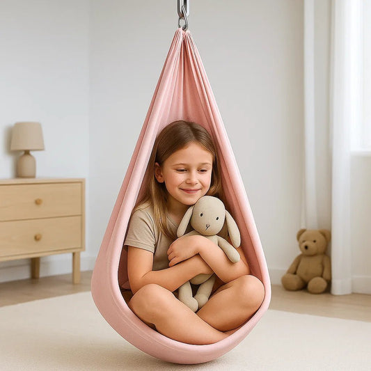 Kids' Sensory Cotton Swing — Calming Therapy Hammock 1