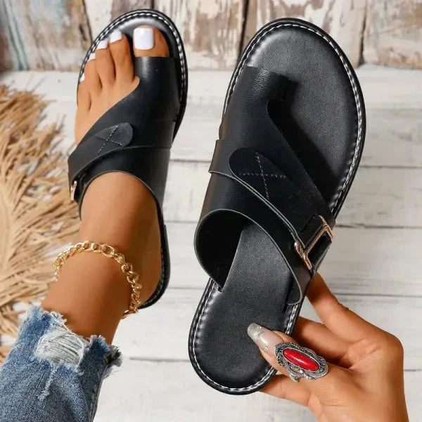 Leather Bunion-Correcting Orthopedic Sandals 1
