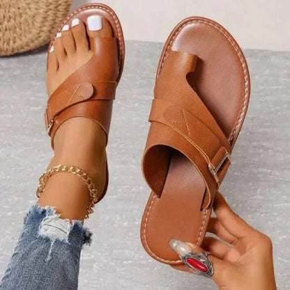 Leather Bunion-Correcting Orthopedic Sandals 3