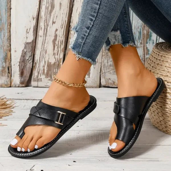 Leather Bunion-Correcting Orthopedic Sandals 4