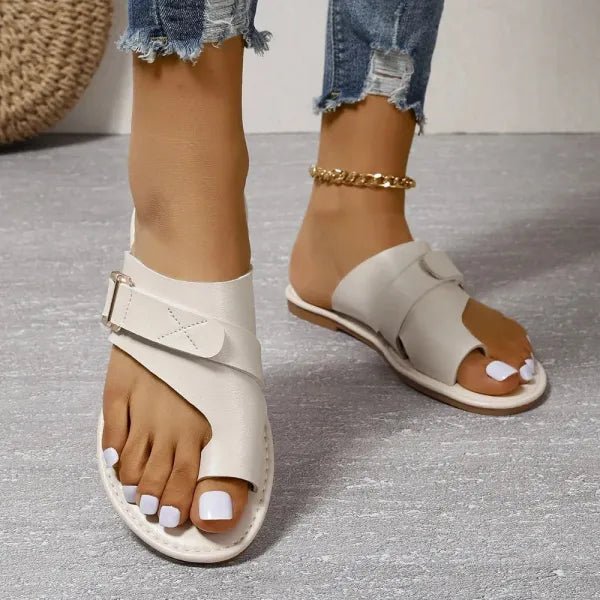 Leather Bunion-Correcting Orthopedic Sandals 5