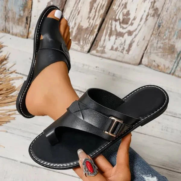 Leather Bunion-Correcting Orthopedic Sandals 7