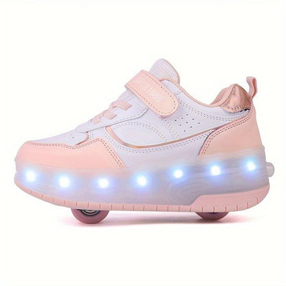 LED Sneakers — Retractable Wheels for Kids 5