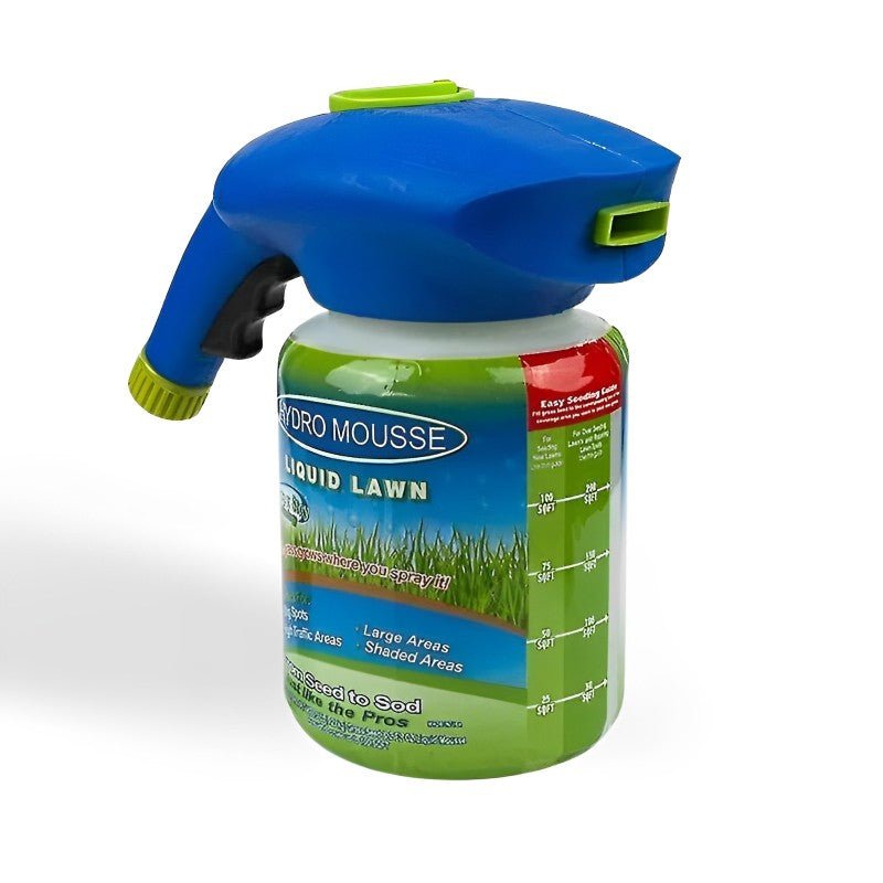 Liquid Lawn Spray Grass Seed Kit — Easy Patch Repair 11
