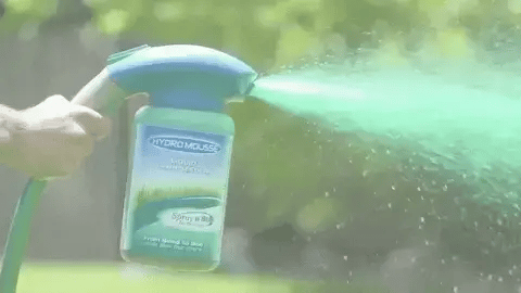 Liquid Lawn Spray Grass Seed Kit — Easy Patch Repair 6