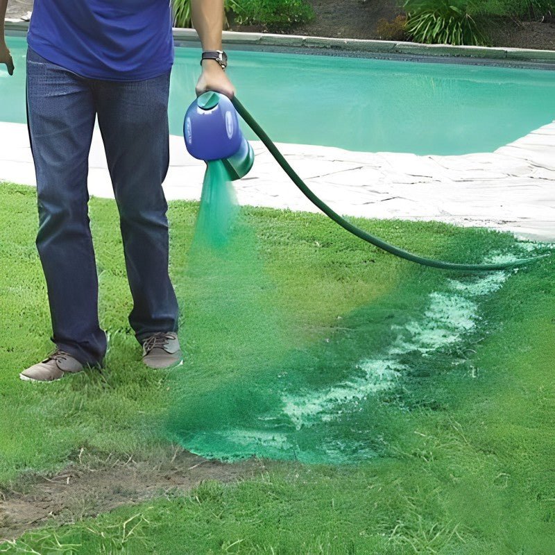 Liquid Lawn Spray Grass Seed Kit — Easy Patch Repair 9