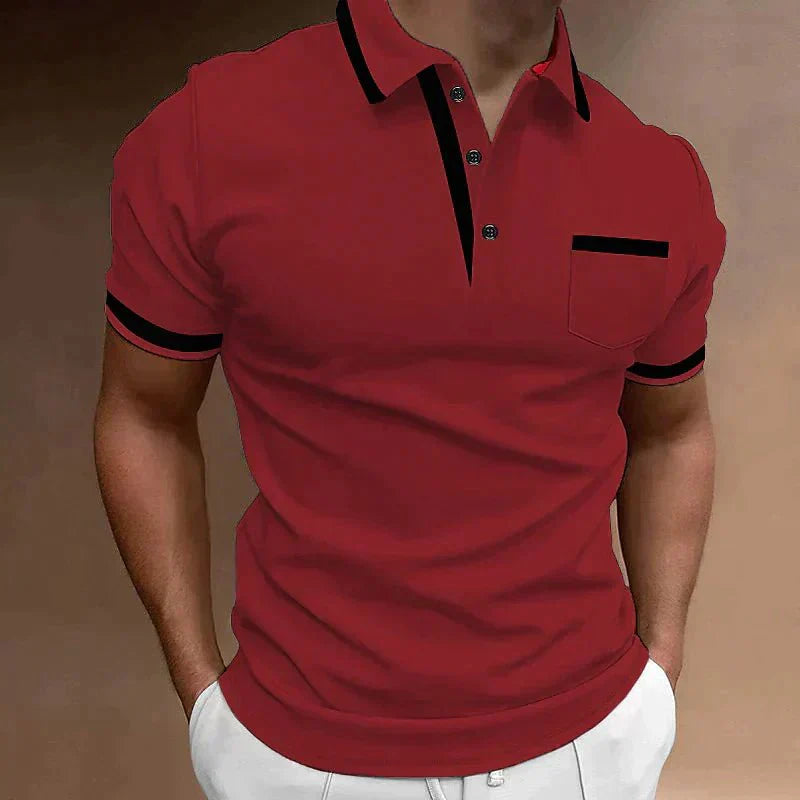 Men's Cotton Polo — Smart-Casual Short Sleeve 2